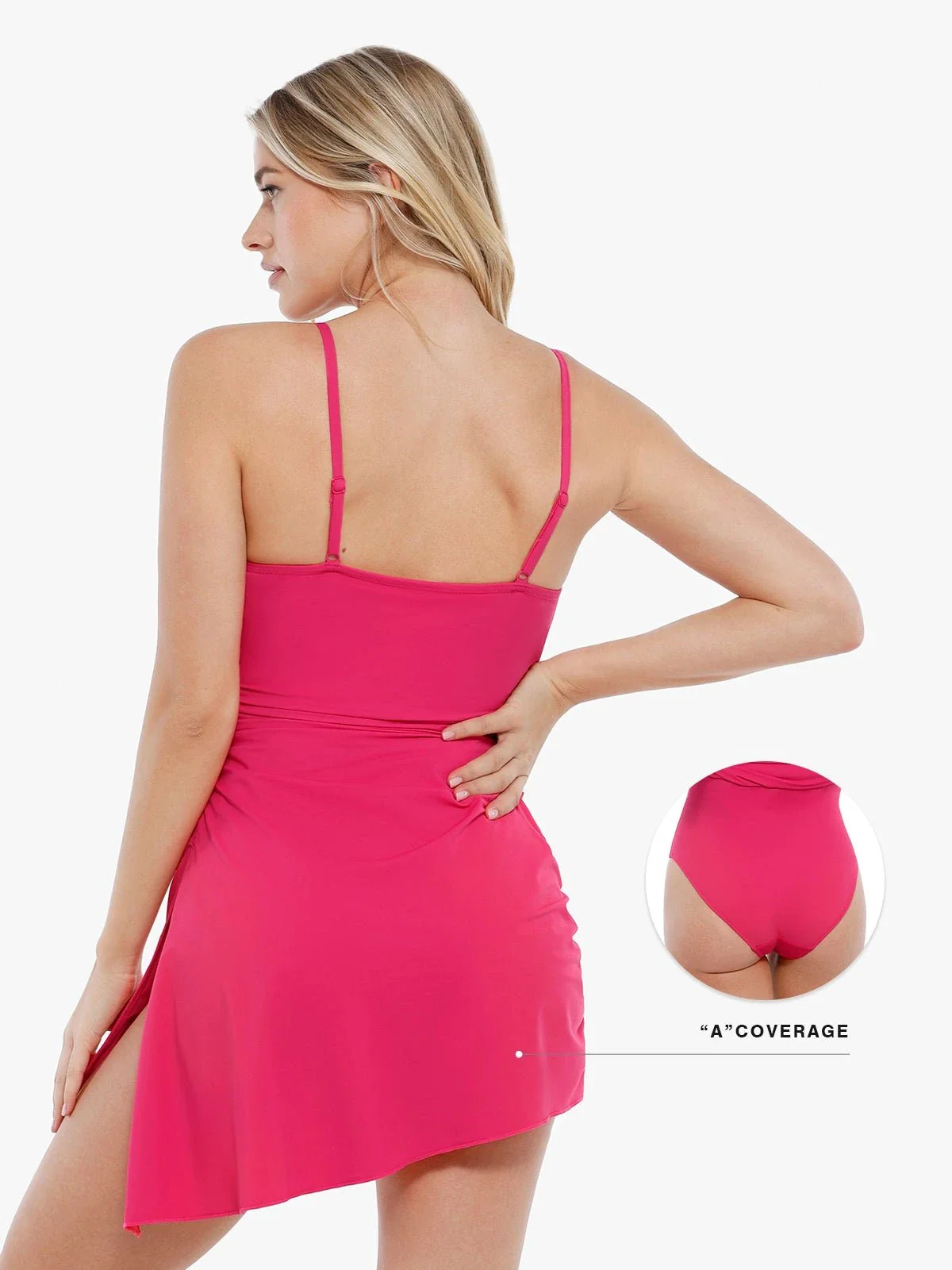 Shapewear Ruched Convertible One-Piece Swimsuit - Image 14