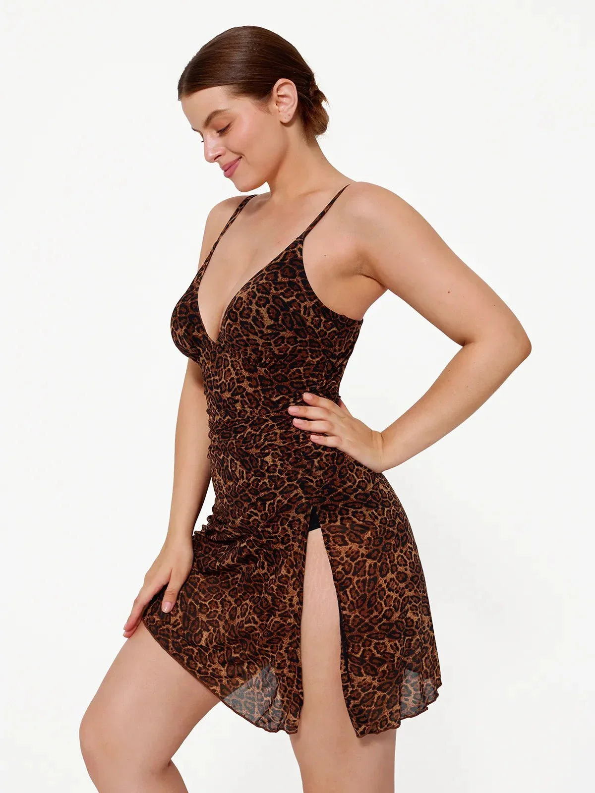 Shapewear Ruched Convertible One-Piece Swimsuit - Image 32