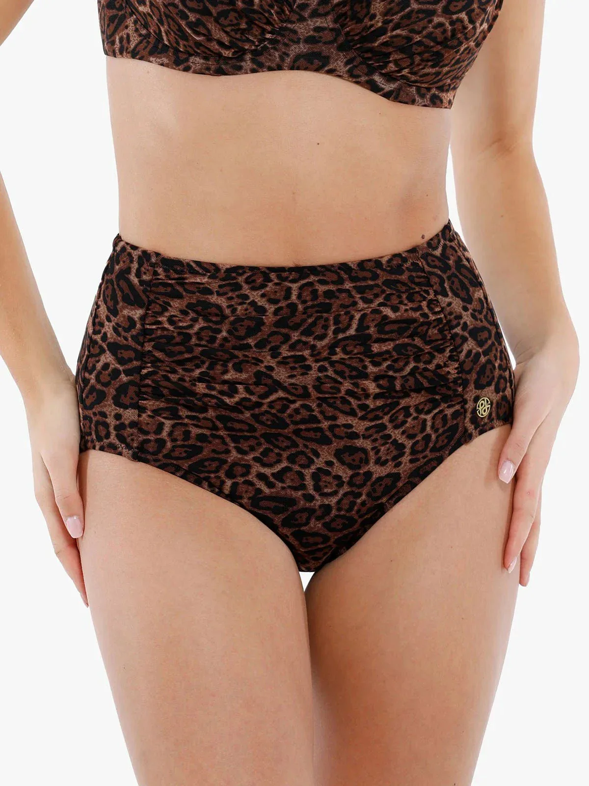 Shapewear Ruched Tummy Control Bikini Brief - Image 15