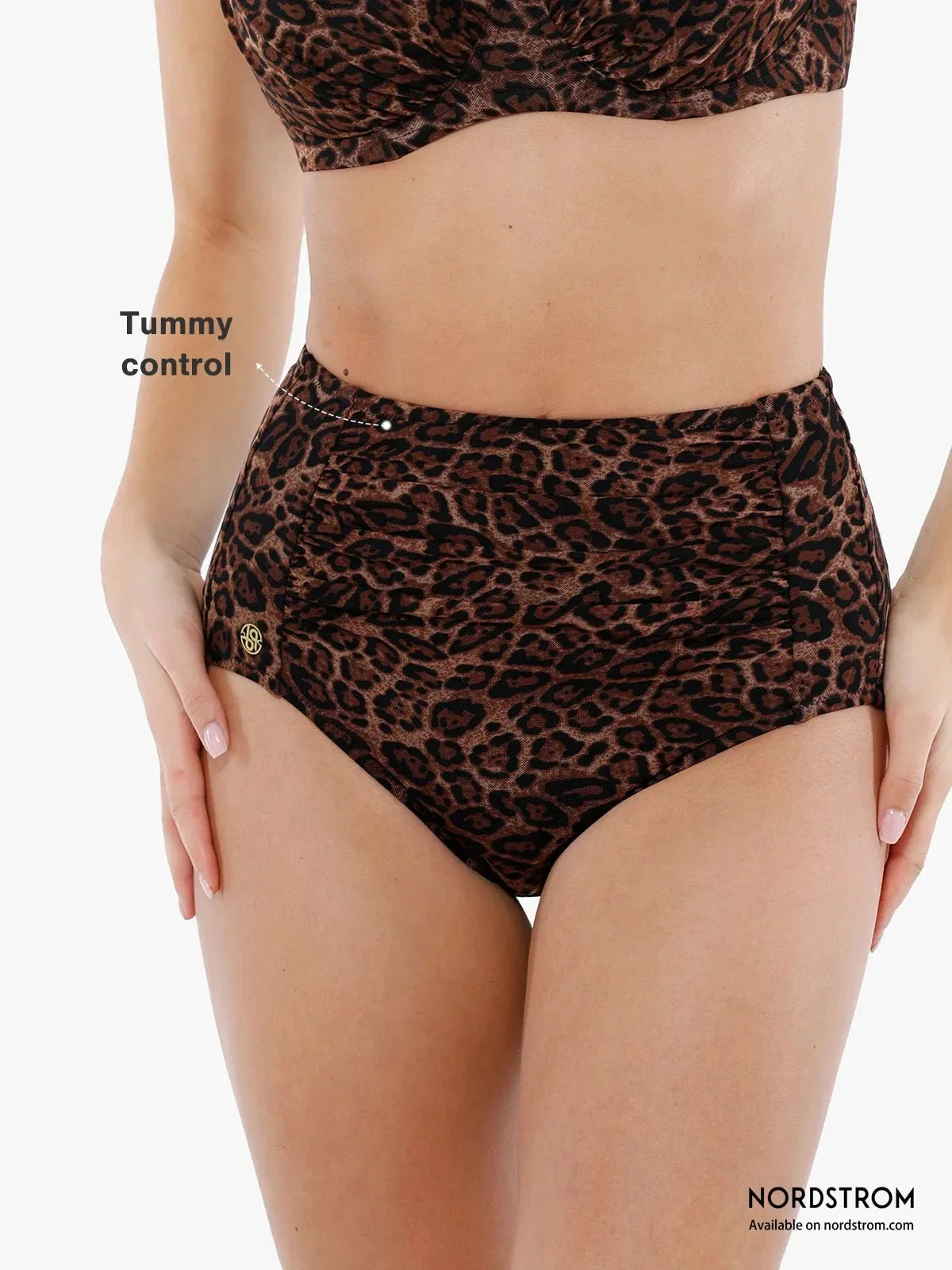 Shapewear Ruched Tummy Control Bikini Brief - Image 16