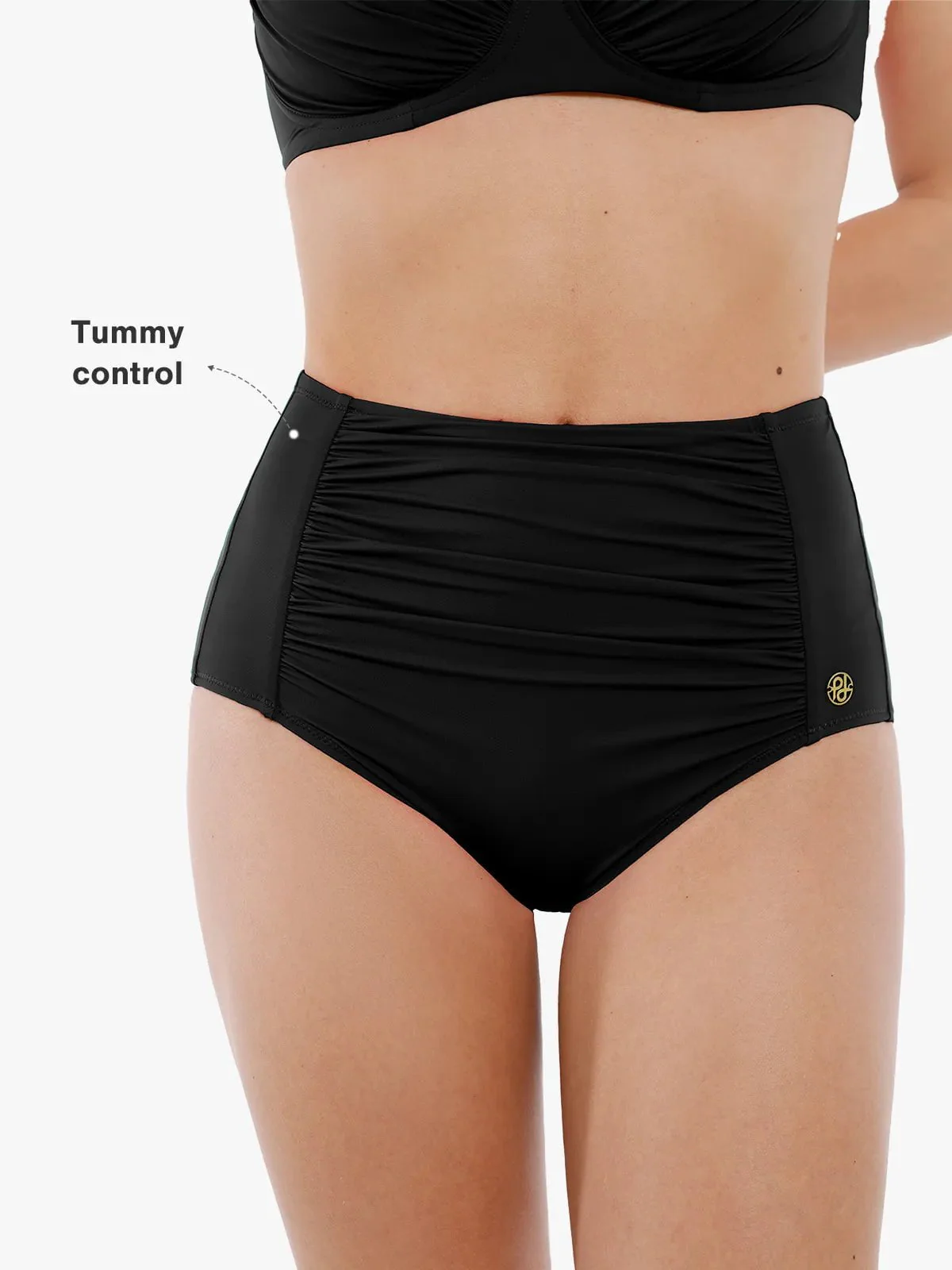 Shapewear Ruched Tummy Control Bikini Brief - Image 23