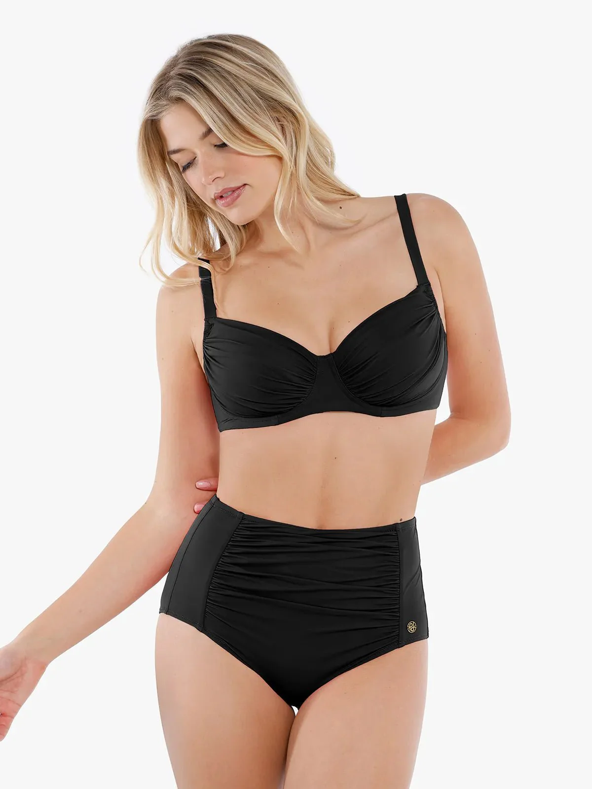 Shapewear Ruched Tummy Control Bikini Brief - Image 26