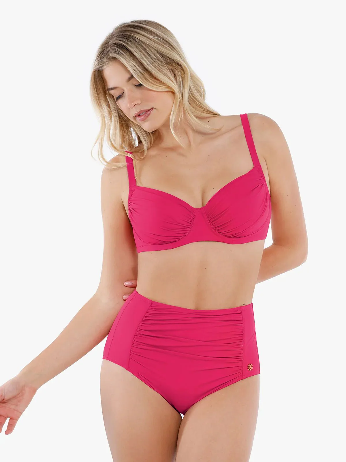 Shapewear Ruched Tummy Control Bikini Brief - Image 7