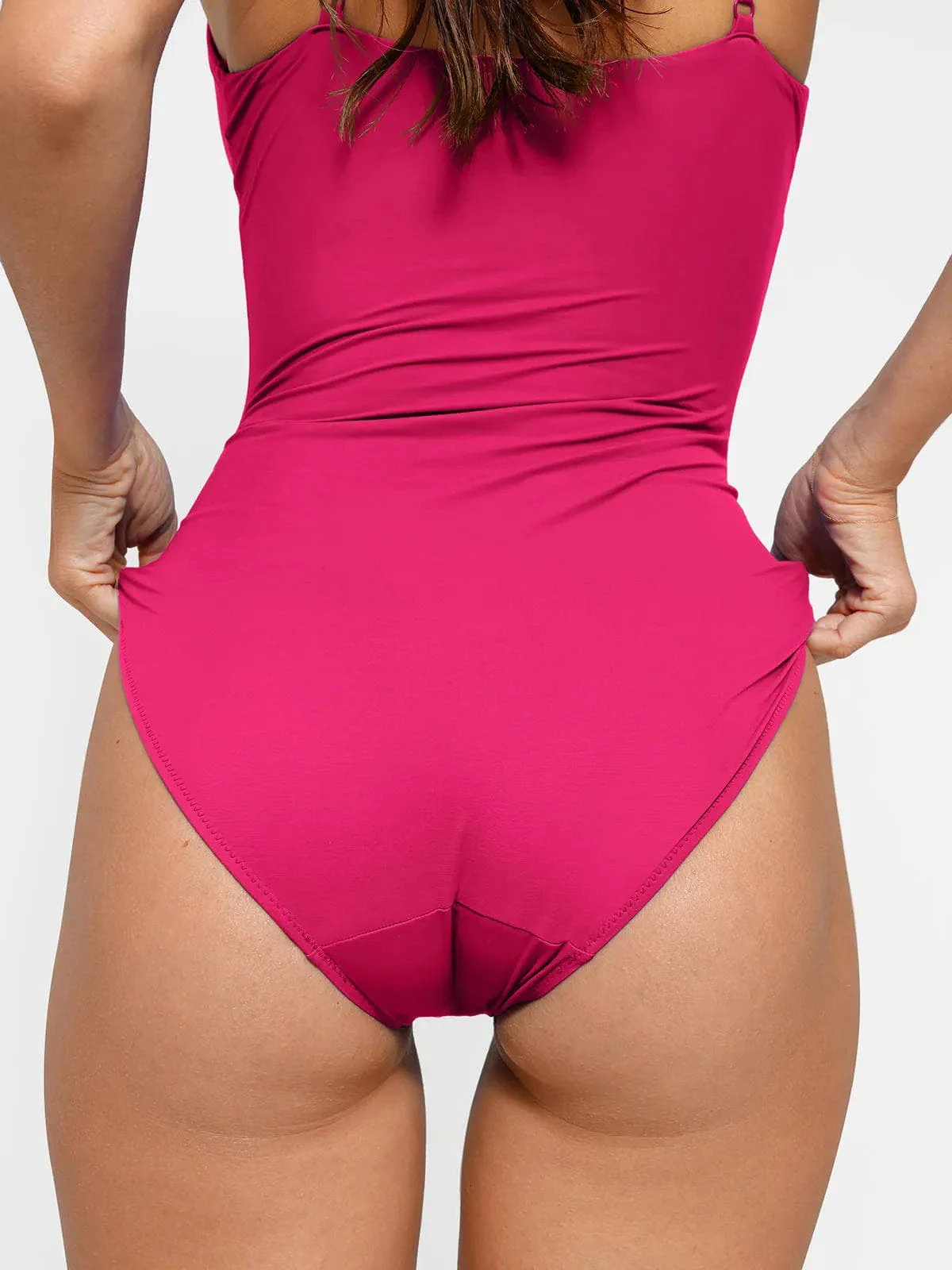 Shapewear Solid Sculpting One-Piece Swimsuit - Image 14