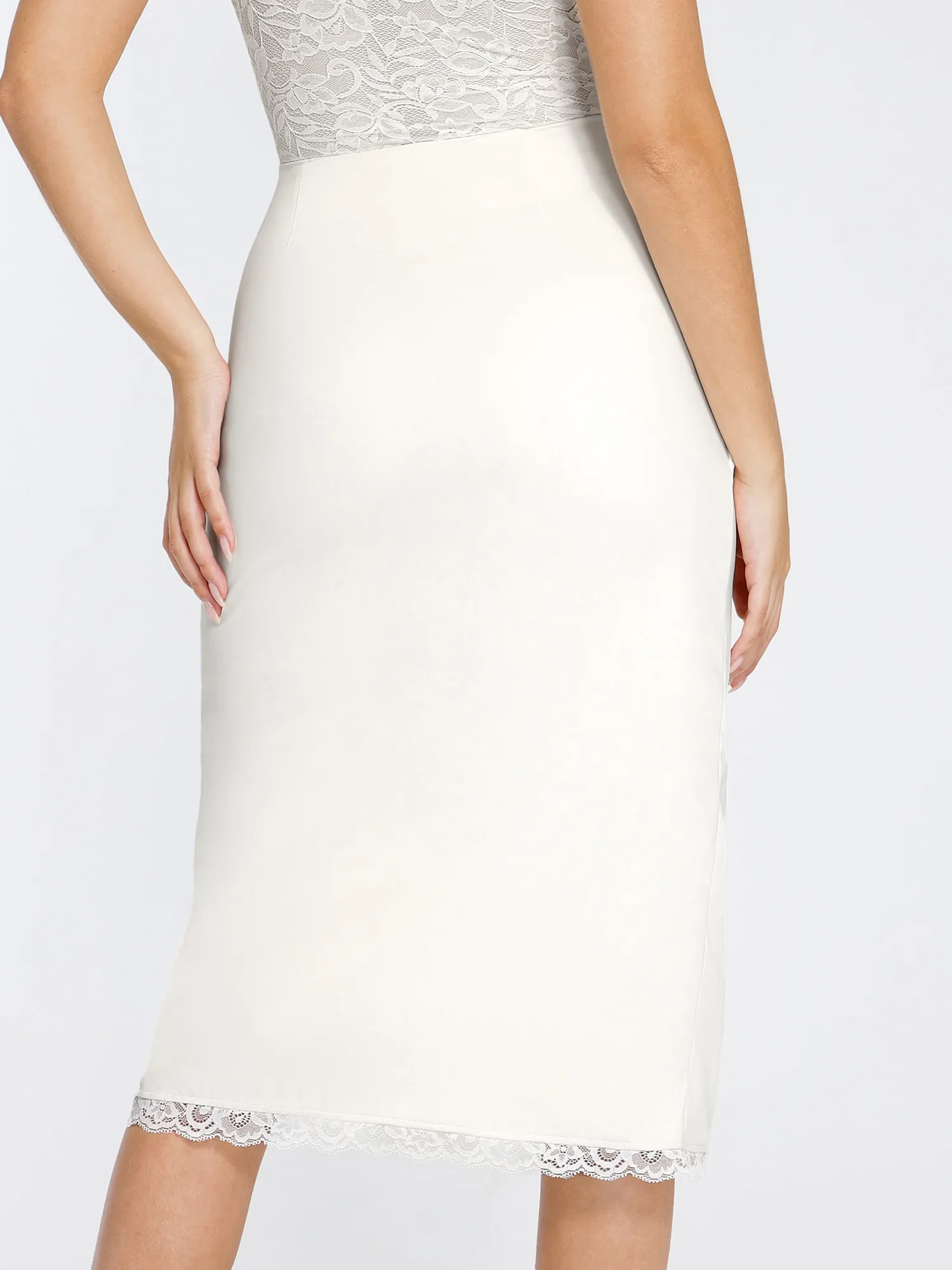 Shapewear Sculpting Lace Bodysuit or Midi Skirt or Shrug - Image 56