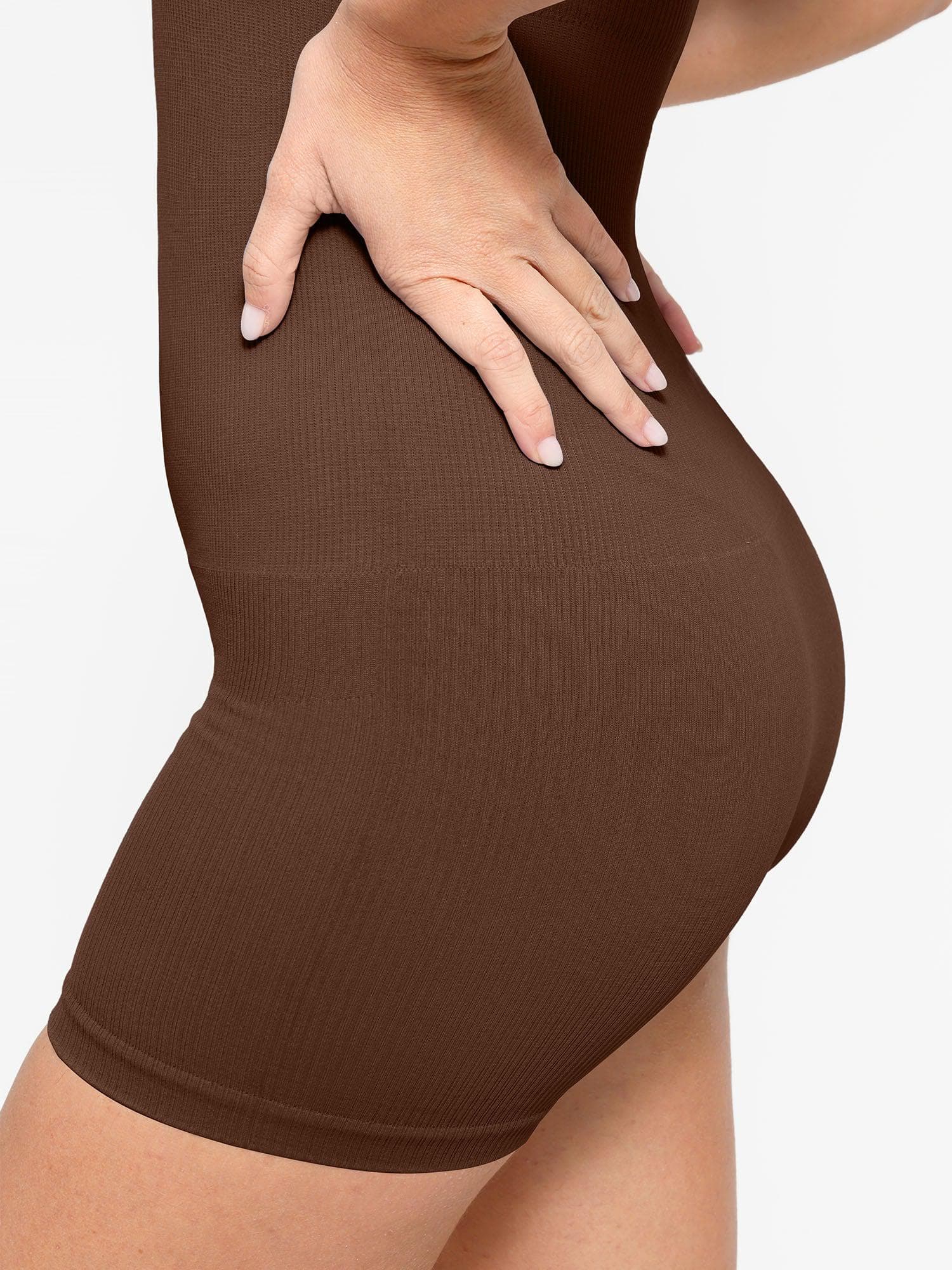 The Shapewear Romper Seamless Ribbed V-Neck For Insiders - Image 25