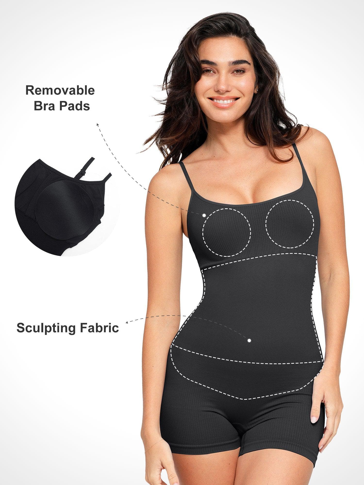 The Shapewear Rompers Tummy Control Sport - Image 22
