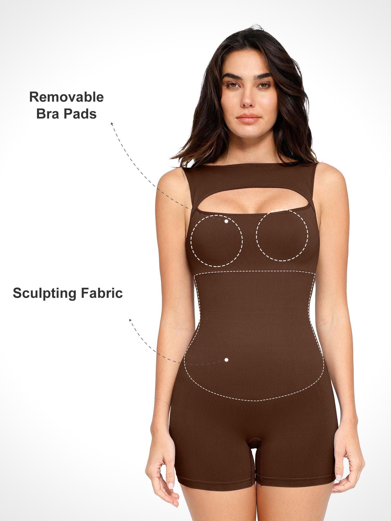 The Shapewear Rompers Tummy Control Sport - Image 46