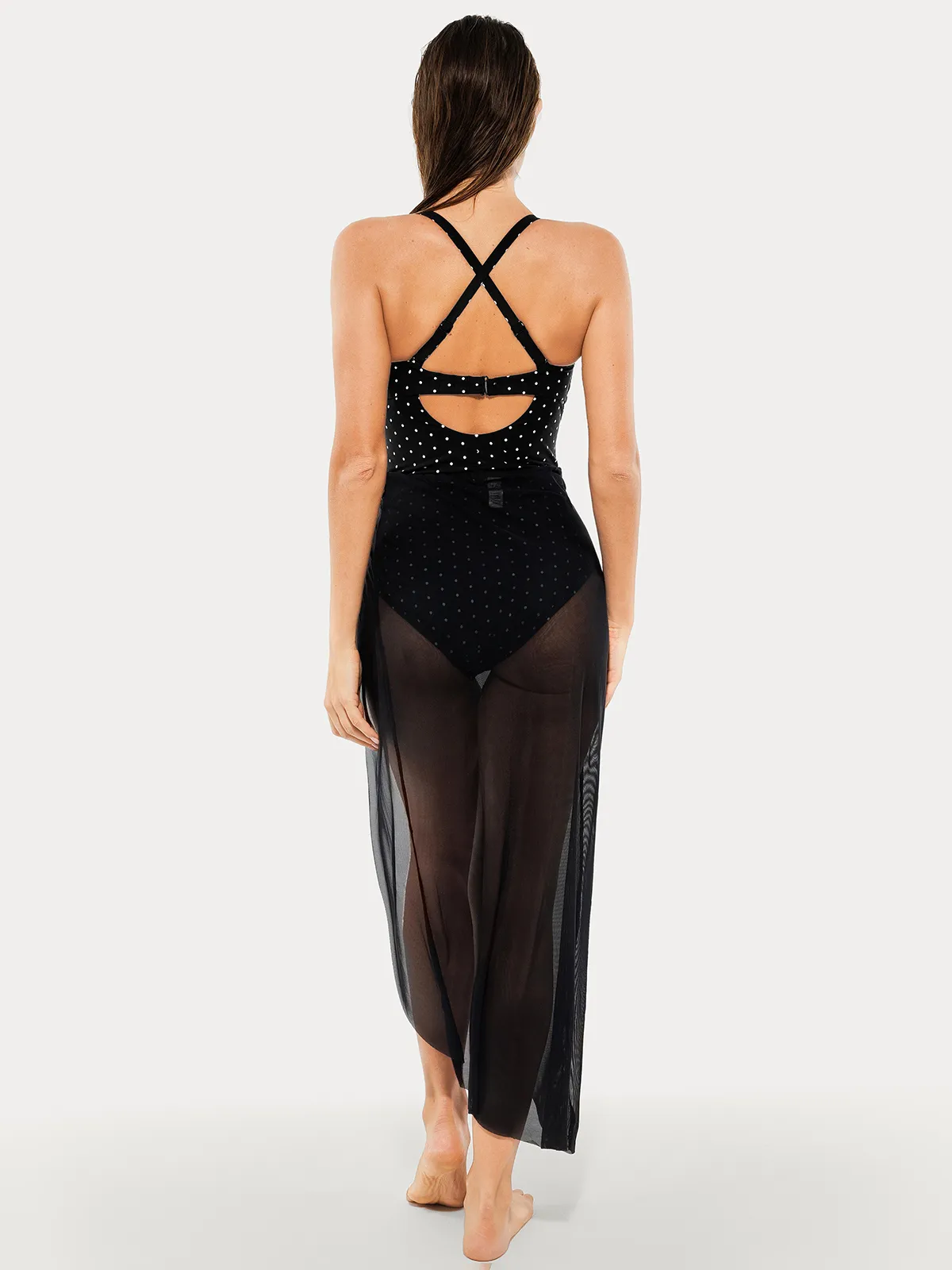 Twist & Shirred Sculpting One-Piece with Removable Straps - Image 14