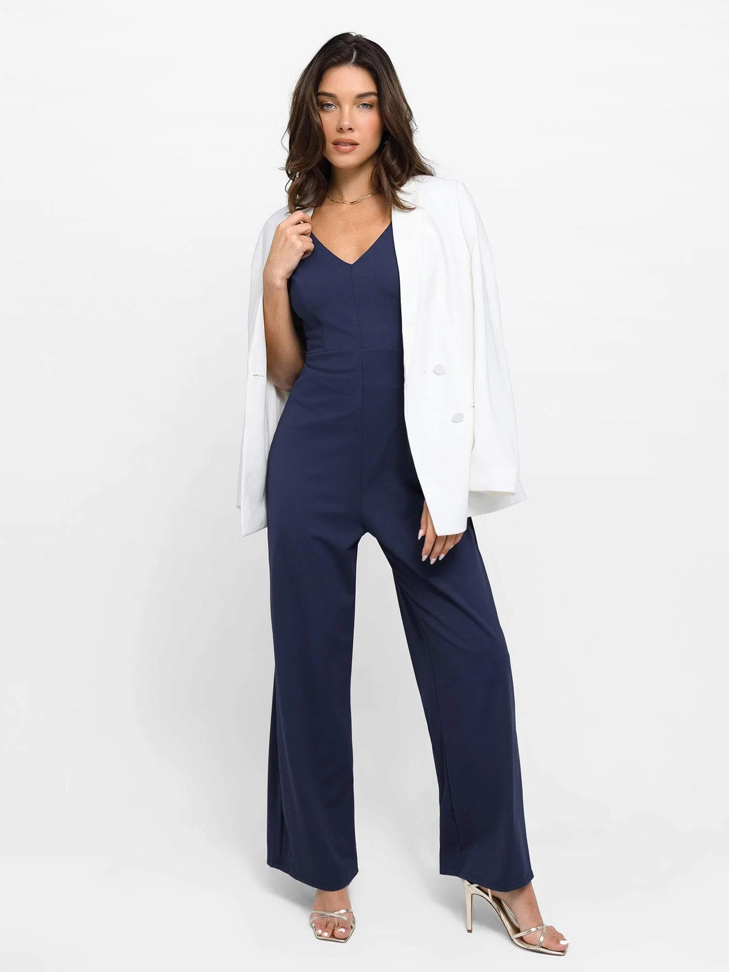 The Shapewear Jumpsuits Wide-Leg - Image 11