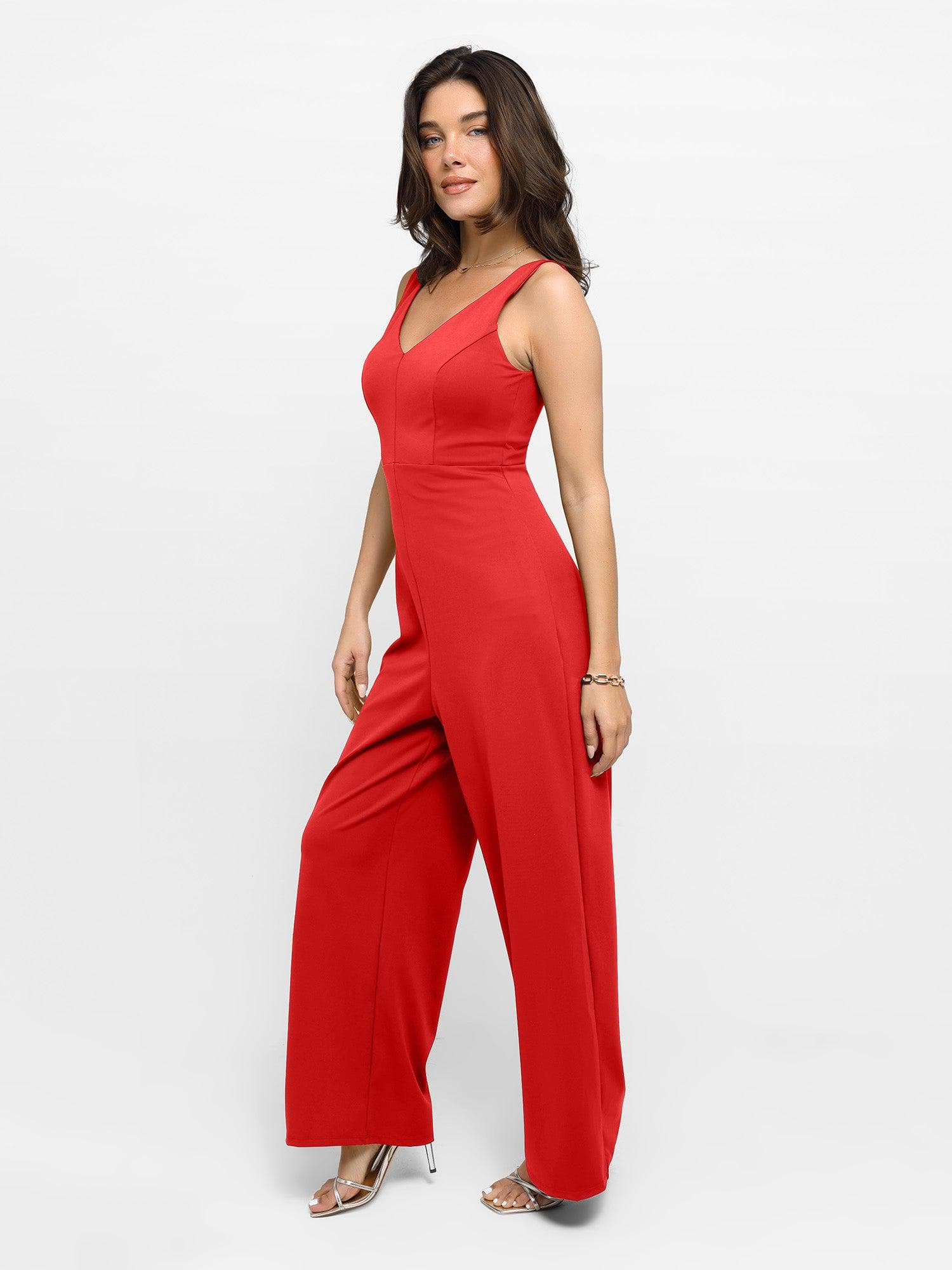 The Shapewear Jumpsuits Wide-Leg - Image 14