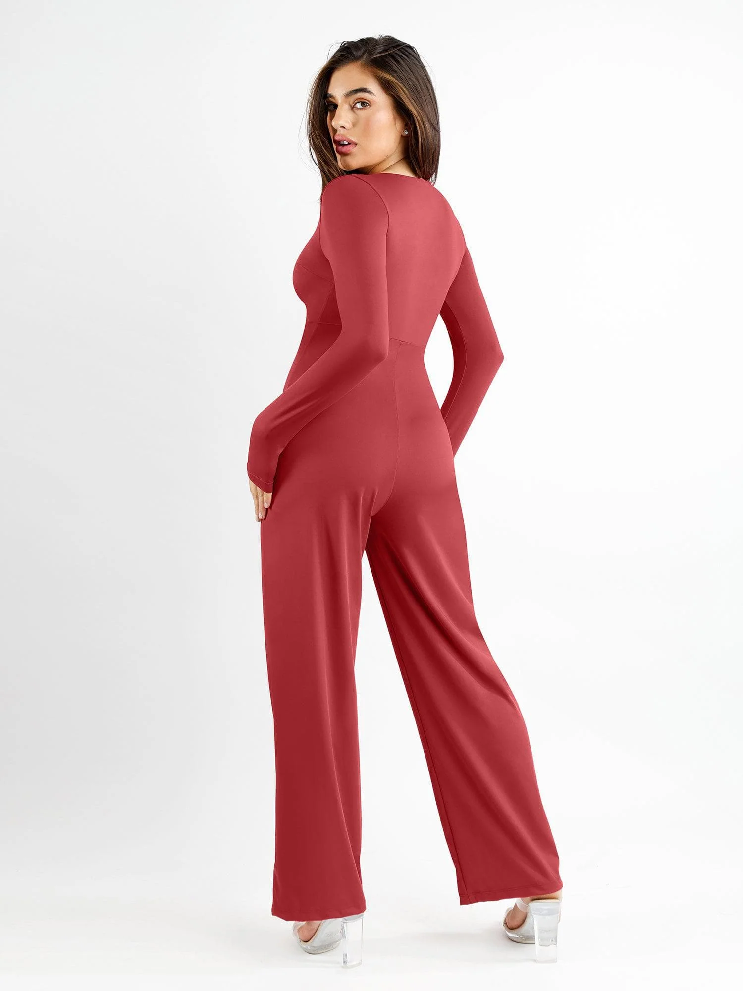 The Shapewear Jumpsuits Wide-Leg - Image 23