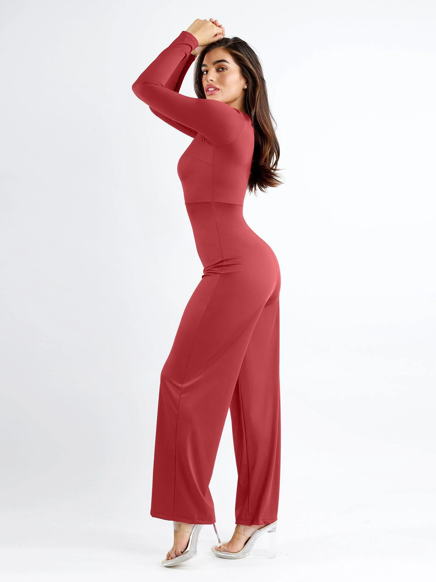 The Shapewear Jumpsuits Wide-Leg - Image 24