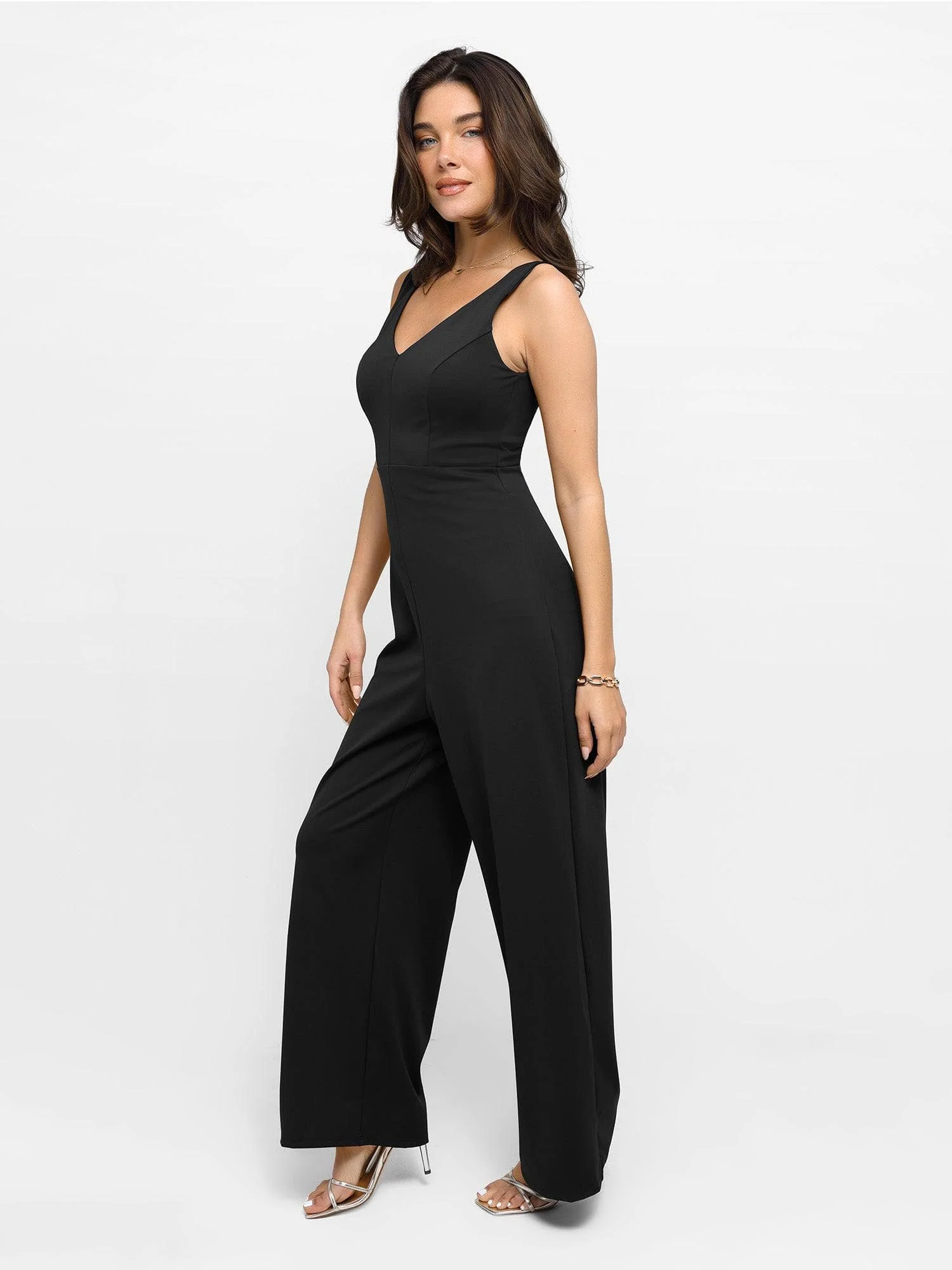 The Shapewear Jumpsuits Wide-Leg - Image 3