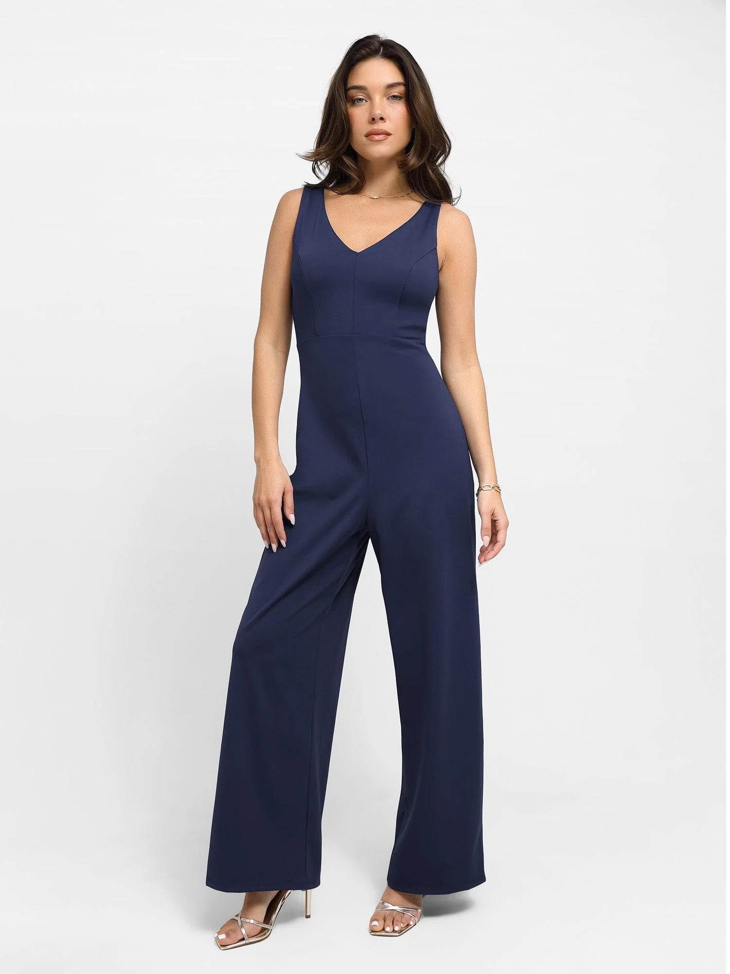The Shapewear Jumpsuits Wide-Leg - Image 7