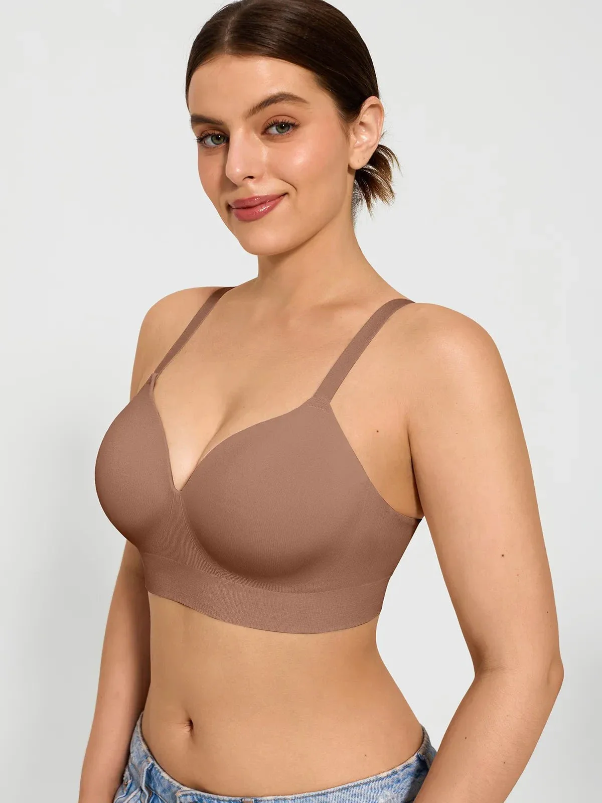 Bundle Save - Seamless Wireless Built-in Cups Comfort Smoothing Bra - Image 18