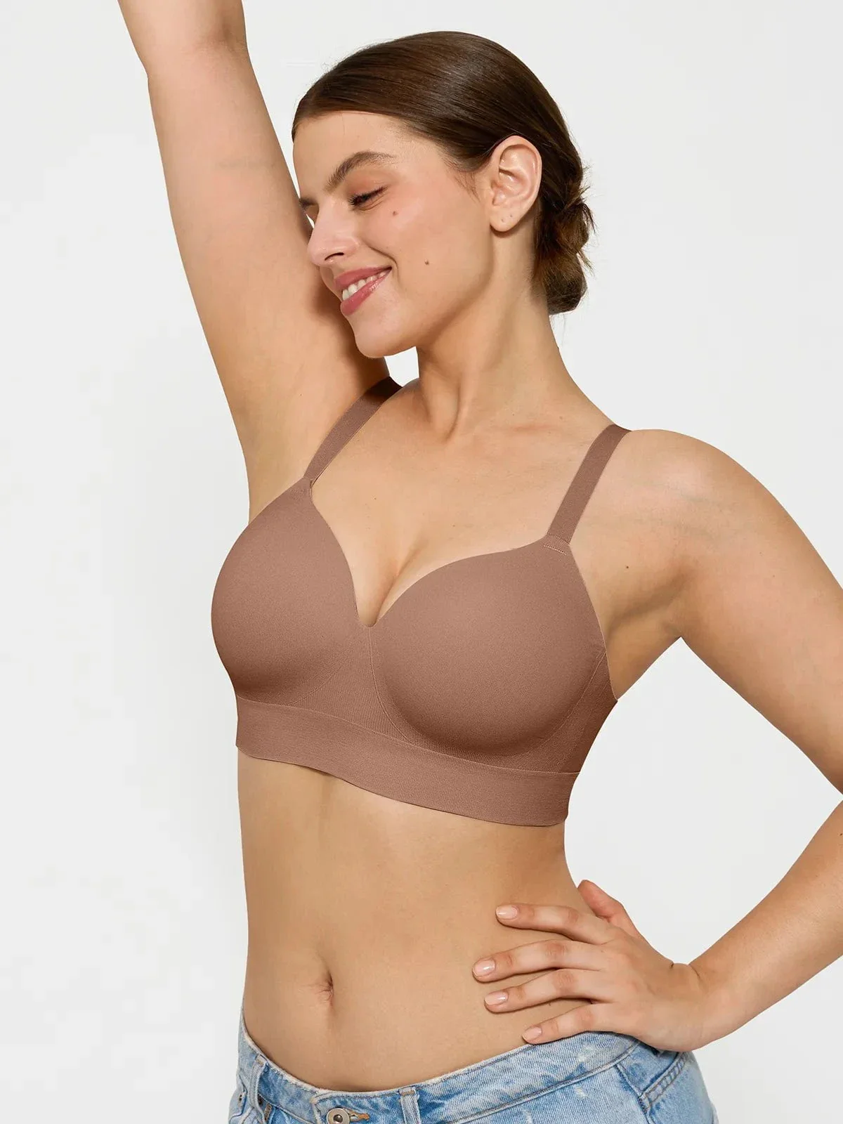 Bundle Save - Seamless Wireless Built-in Cups Comfort Smoothing Bra - Image 21