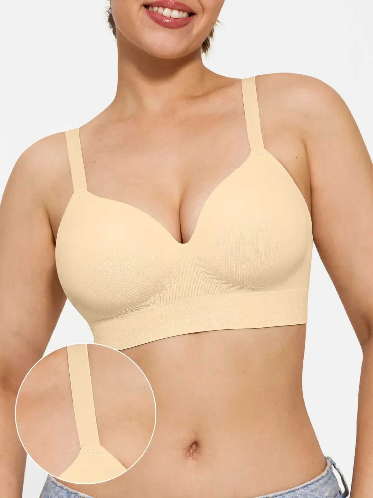 ContourLift™ Seamless Wireless Shaping Push Up Bra - Image 20