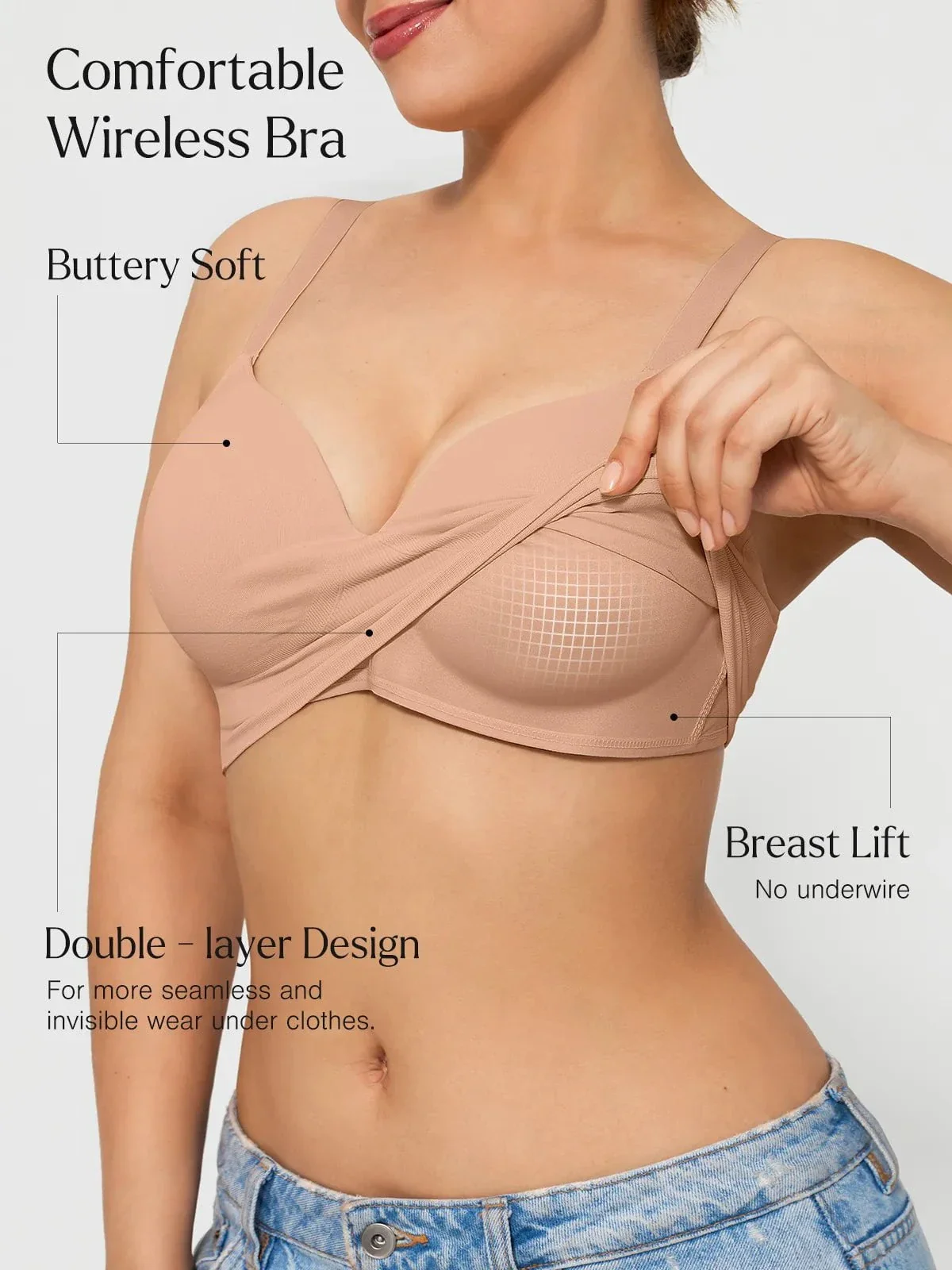 ContourLift™ Seamless Wireless Shaping Push Up Bra - Image 54