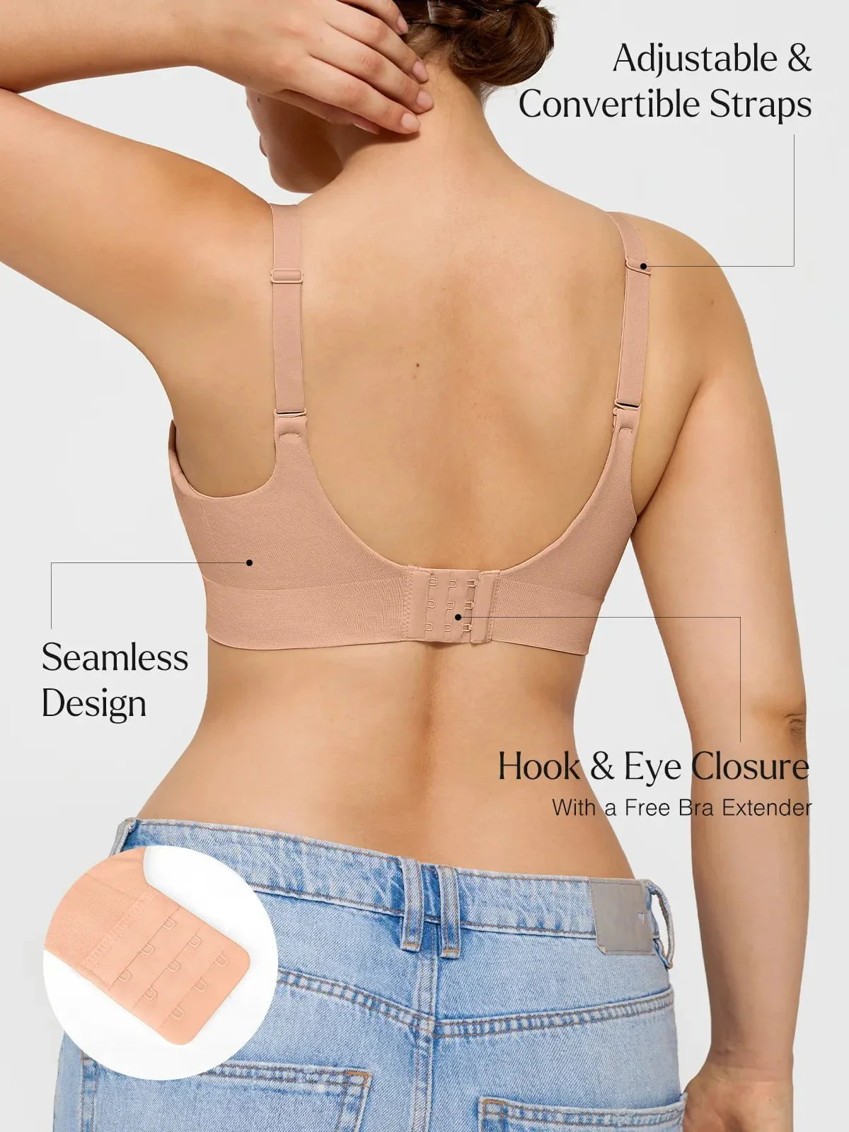 ContourLift™ Seamless Wireless Shaping Push Up Bra - Image 55